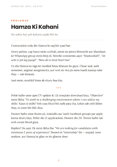 Hamza Ki Kahani page